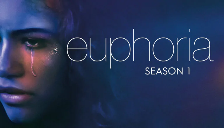 Горизонтальный постер первого сезона сериала Ейфория