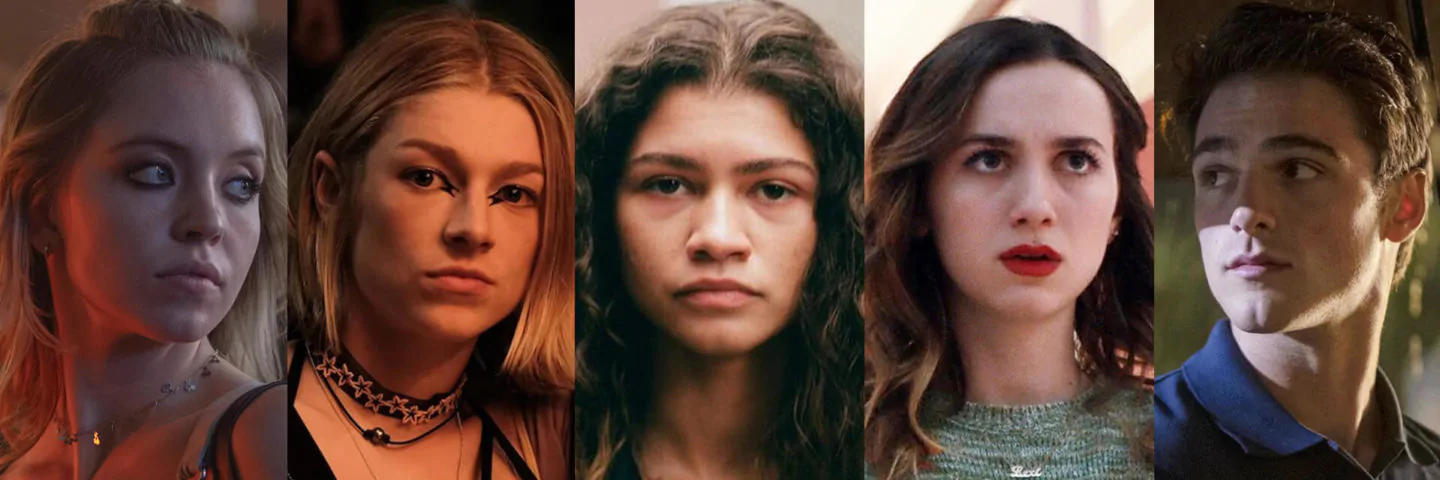 Главные персонажи сериала Эйфория